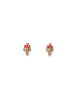 NAEMI Women Earrings in Rose Gold Pink