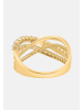 Diamant Exquis Ring aus 375 Gelbgold mit Diamant