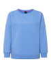 Ulla Popken Sweatshirt in wolkenblau