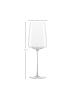 Zwiesel Glas 2er Set Weingläser leicht & frisch Simplify 382 ml transparent in transparent