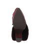 Ital-Design High Heel in Weinrot