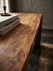 KADIMA DESIGN Schreibtisch BOHA Massiv-Holz Computertisch 140 cm breit in Massivholz
