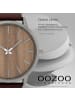 Oozoo Analog-Armbanduhr Oozoo Timepieces braun groß (ca. 45mm)