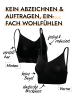 Skin Wrap Bügelloser BH in Schwarz