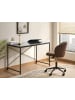 Beliani Schreibtisch ANDASTE in Schwarz - (W) 120 x (H) 75 x (L) 60 cm