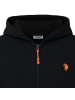 U.S. Polo Assn. Sweatjacke 1er Pack in Schwarz