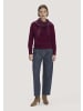 Hessnatur Hessnatur Pullover Relaxed BETTER RECYCLING aus Cashmere mit Recycling-Anteil in bordeaux