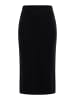 IZIA Damen Strickrock in Schwarz