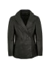 FREAKY NATION Lederblazer Lammnappa in Schwarz