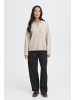 Fransa Strickpullover FRBITTE Loose fit in Limestone melange