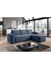 MF Design Rush Recamiere Rechts in Blau -  (L) 302 x (B) 302 x (H) 95 cm