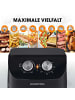 Gourmetmaxx Heißluftfritteuse 4 L Airfryer Timerfunktion Edelstahl Heizelement 1400 W