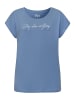VIVANCE DREAMS Pyjama in blau-rosa-gestreift