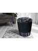Kayoom Hocker Doric 325 in schwarz - graphit