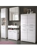 Inn.Furn Badmöbel-Set weiß Hochglanz 4-teilig 200 cm, Komplettset mit viel Stauraum