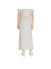 JACQUELINE de YONG Zweifarbig Beige Viskose Langer Rock