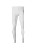 tectake Einfarbige Leggings für Männer, weiß