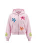 IZIA Women Hoodie in Light Rose