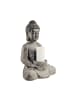 Butlers Statue mit Kerzenteller Höhe 46cm BUDDHA in Grau