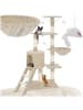 tectake Katzenbaum Dominik 144 cm Diverse Farben  Beige