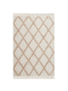 Beliani Kurzflor PUNSARI in Beige - (W) 140 x (L) 200 cm