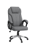 Vinsetto Bürostuhl-66L x 75B x 110-120H cm-Grau