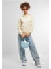 Mister Tee Hoodie "California Ladies Fluffy Hoody" in Weiß