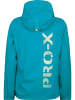 PRO-X elements Regenjacke "LADY FLASH" in Neon Türkis