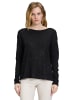 Betty Barclay Feinstrickpullover mit Strass in Schwarz