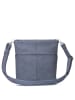 Zwei Mademoiselle M8 - Schultertasche 25 cm (sage) in nubuk-sky