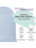 styleBREAKER Feinstrick Beanie Mütze in Hellgrau