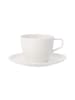 Villeroy & Boch Kaffeetasse mit Untertasse Artesano Original in Weiß 250 ml in weiß