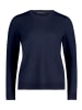 Betty Barclay Basic-Strickpullover mit Rundhalsausschnitt in dunkelblau