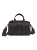 DuDu Handtasche Leder 25 cm in black rose