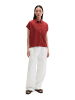 Marc O'Polo Jerseybluse wide in Tall Poppy