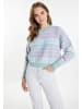 IZIA Damen Pullover in Mint Mehrfarbig