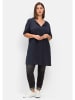 sheego Longshirt in nachtblau