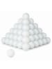 relaxdays 288 x Beerpong Ball in Weiß