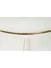 Kayoom Hocker Corin in elfenbein - gold
