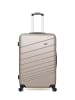 WAVE PARIS Großer Hartschalenkoffer TIGRE in Beige (95L)