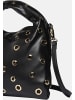 Marc Ellis Schultertasche in BLACK AND GOLD