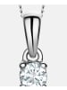Diamant L'éternel Halskette aus 585 Weißgold mit 0.1 Karat Diamant
