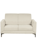 Beliani 2-Sitzer Sofa FENES in Beige/Schwarz - (W) 142 x (H) 90 x (L) 75 cm