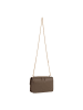 Seidenfelt Handytasche 11 cm in Chestnut