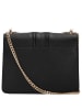 Seidenfelt Roros - Schultertasche 21 cm (soft cream) in schwarz gold