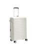D&N Travel Line 4700+ - 4-Rollen-Trolley M 68 cm erw. (schwarz) in cream white