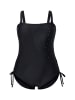 Ulla Popken Badeanzug in schwarz