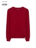 Studio Seidensticker Sweat-Shirt Oversized in Rot