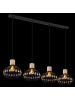 Globo lighting Hängeleuchte "DORTHY" in black