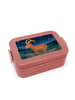 Mr. & Mrs. Panda Bento Box Sternzeichen Steinbock Design ohne Sp... in Rot Pastell